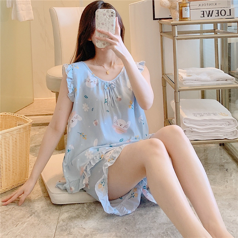 라이트 블루 토끼