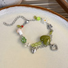 Cartoon cute ceramics, brand small design bracelet