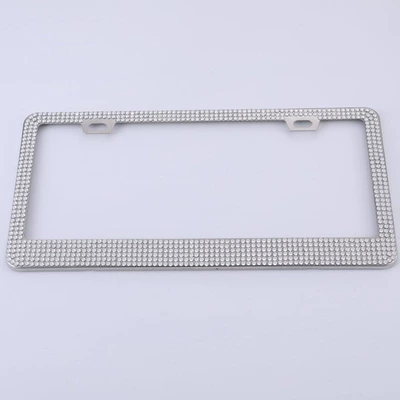 Plate Frame Crystal License Plate Frame – License plate holder/license plate holder