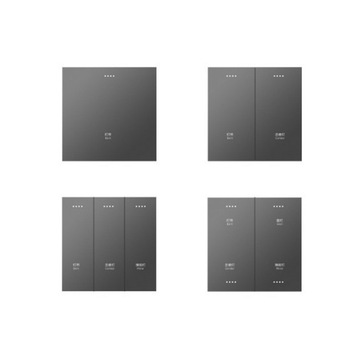 Doodle Smart ZigBee Zero Fire Smart Switch 86 Type Voice Control APP Control Linkage Smart Home