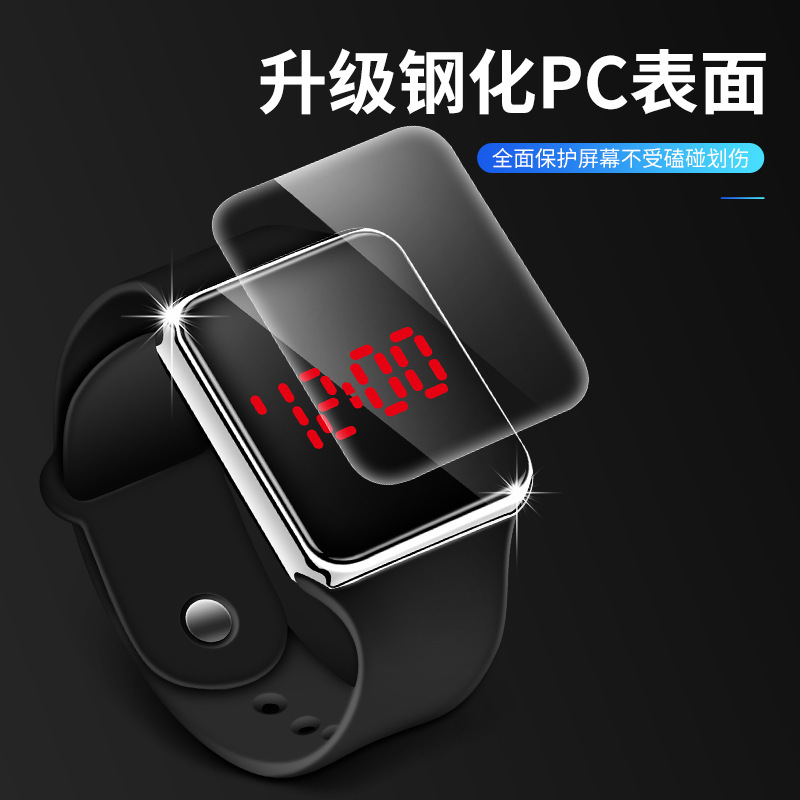 (Cross-border trading), apple, square electronic fashionable creative watch for adults, for beloved 4