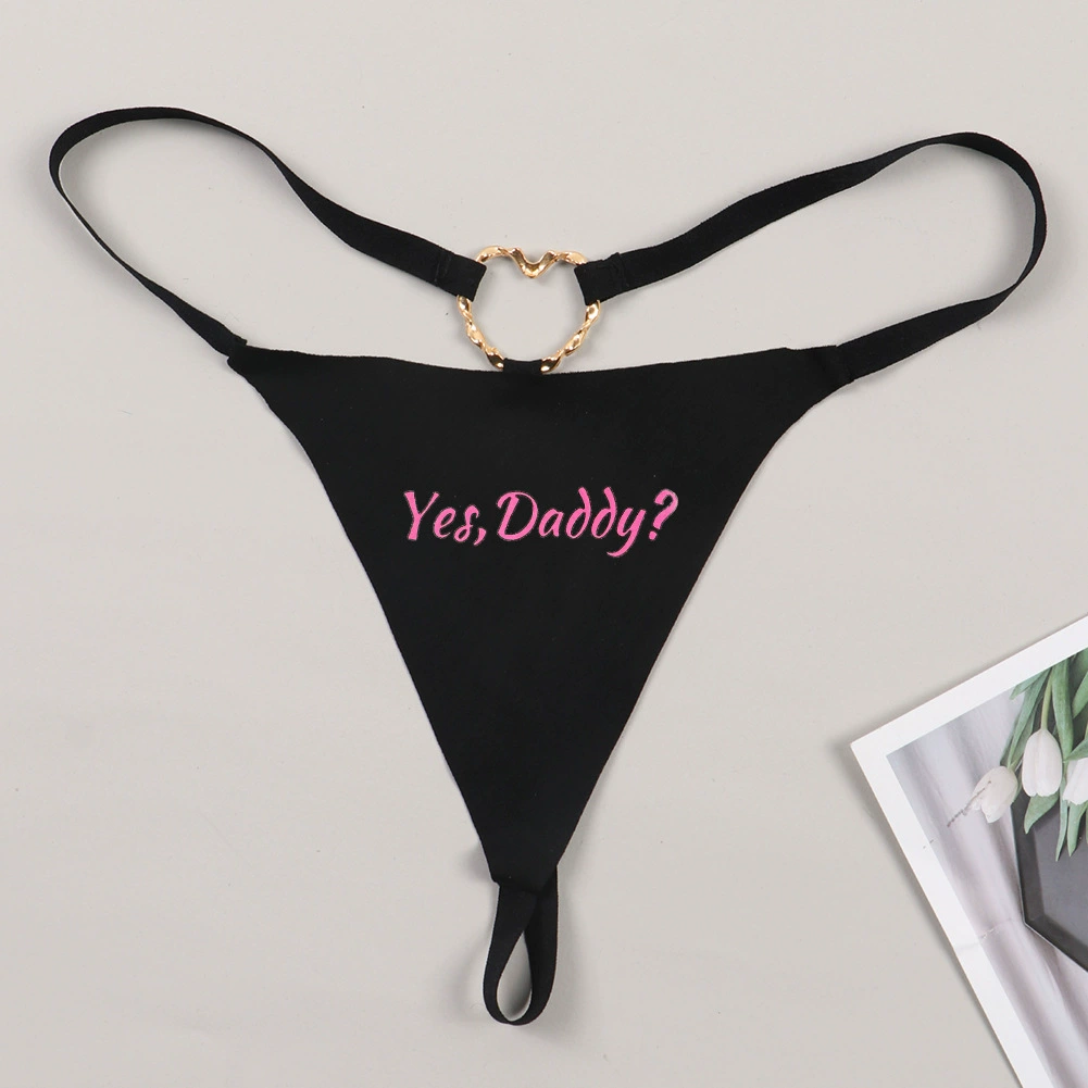 VARSBABY новый бесшовный стринг с буквенным принтом, сексуальные женские трусики T-образного кроя