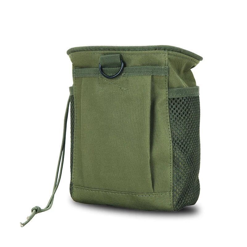 New multi-functional outdoor tactical small miscellaneous item recycling bag, molle accessory bag, waist-mounted storage bag, magazine pouch
