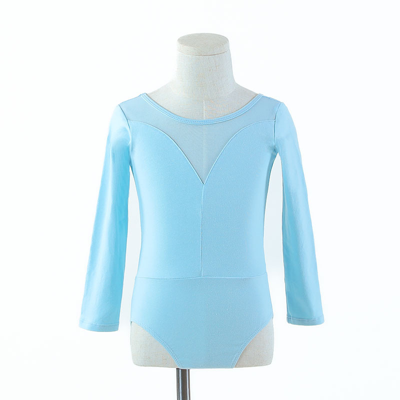 Niños danza uniformes malla empalme ropa de entrenamiento adorable ropa de baile confortable ropa de ballet transpirable image 21