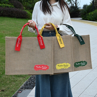 Linen Tote Bags with Logo Printing, Linen Shopping Bags, Jute Bags, Muji-Style Linen Bags, Custom-Made Tote Bags