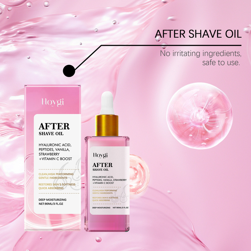 HOYGI ストロベリー風味のヘアアフターシェーブケア エッセンシャルオイル 肌の保湿と滑らかなデイリーケアオイル|undefined