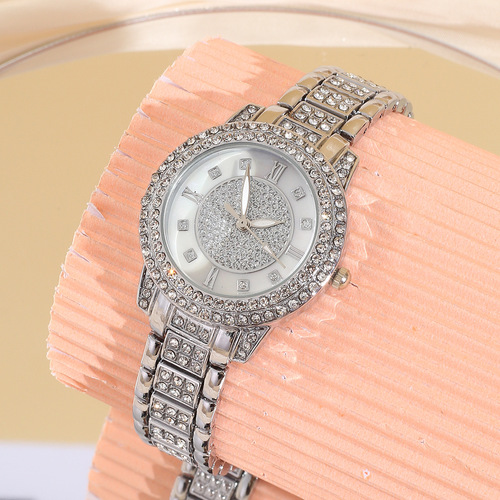 Brand new women's baby's breath rhinestone watch for women cornucopia diamond bracelet women's watch wholesale live supply