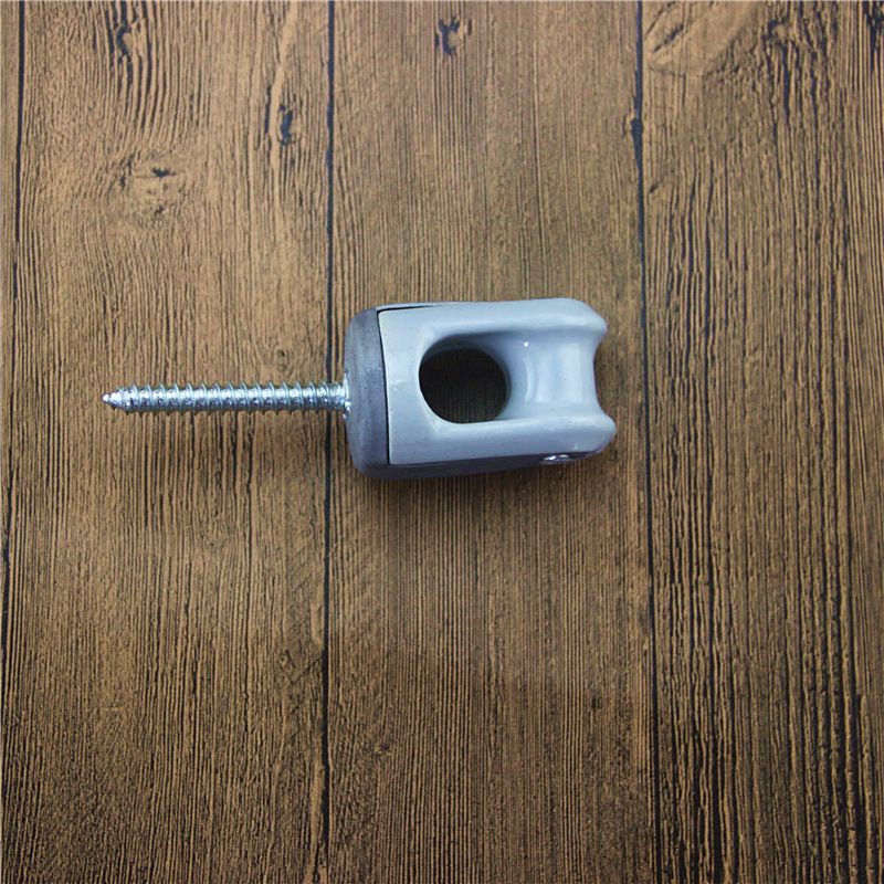 线轴拉线电线紧固绝缘子陶瓷支柱带螺杆电力绝缘柱低压绝缘子