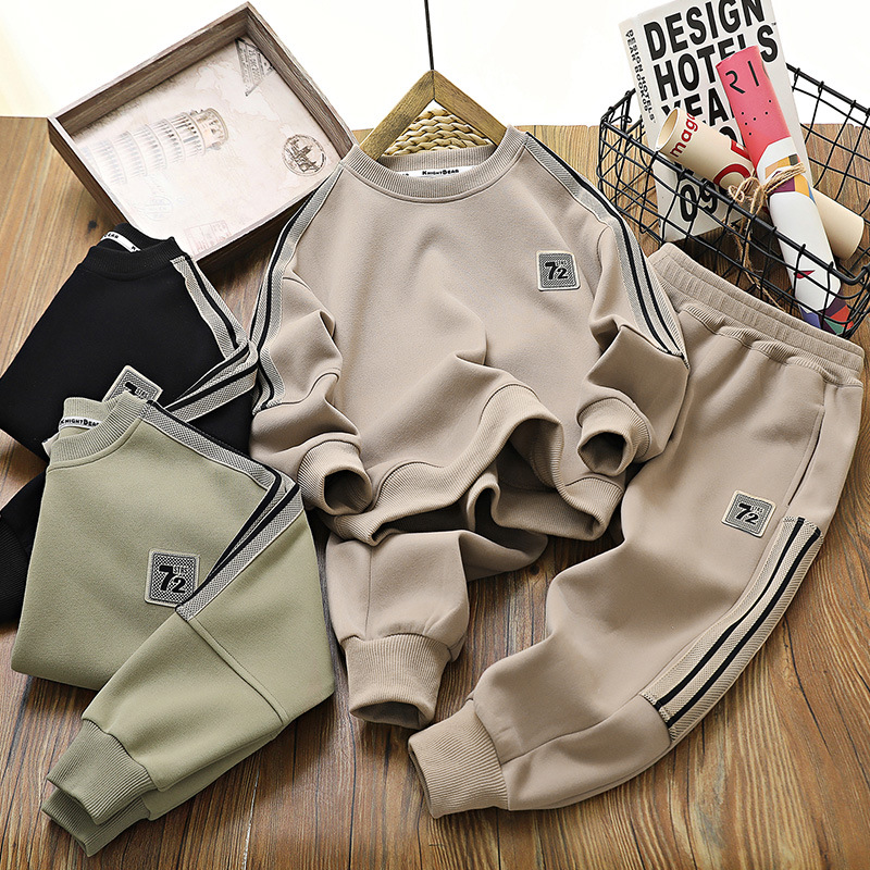 Children's set, children's boys' jackets, girls' clothing, sweaters, two-piece sets, autumn_voghion.com