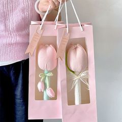 郁金香花瓣桃子艾草锤按摩养生护士节伴手礼礼物实用可爱