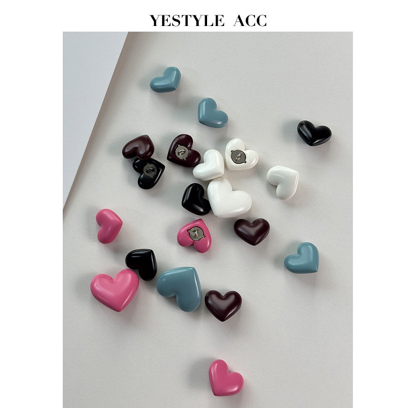 YES Yesen Love Resin Button Shirt Cardigan Women's Shirt Knitwear Vest Exquisite Clothing Button