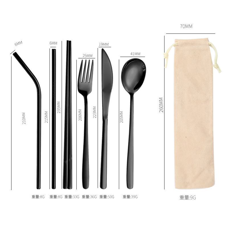 블랙 세트 + 살구색 가방