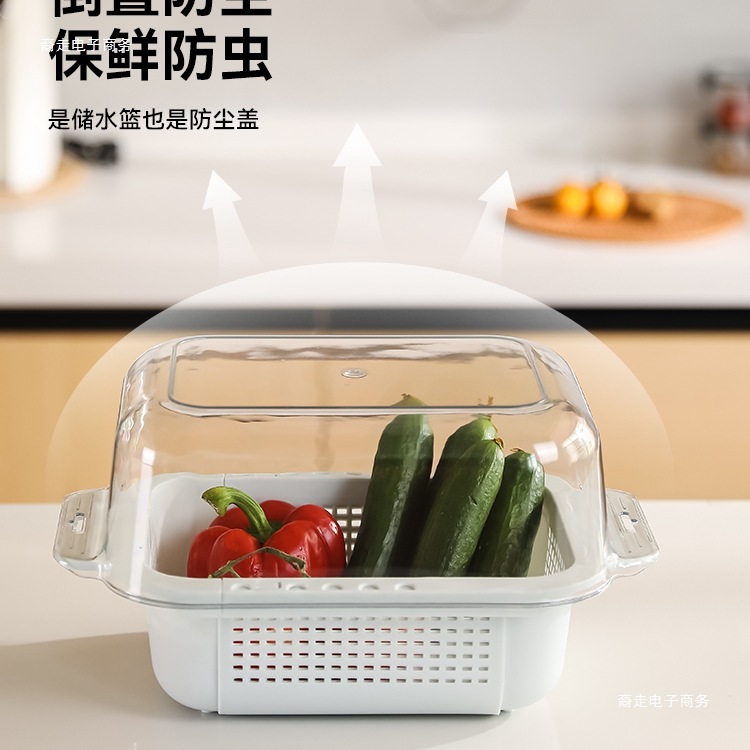 家庭用の新しい食器洗いシンク排水バスケット格納式二層食器洗いバスケットキッチン果物と野菜の水フィルターバスケットプラスチック|undefined