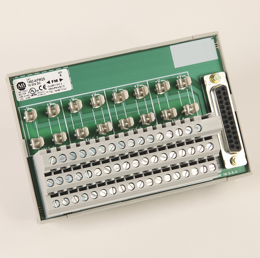 全新原装1492-AIFM16-F-3美国AB罗克韦尔 带固定接线板的模拟模块