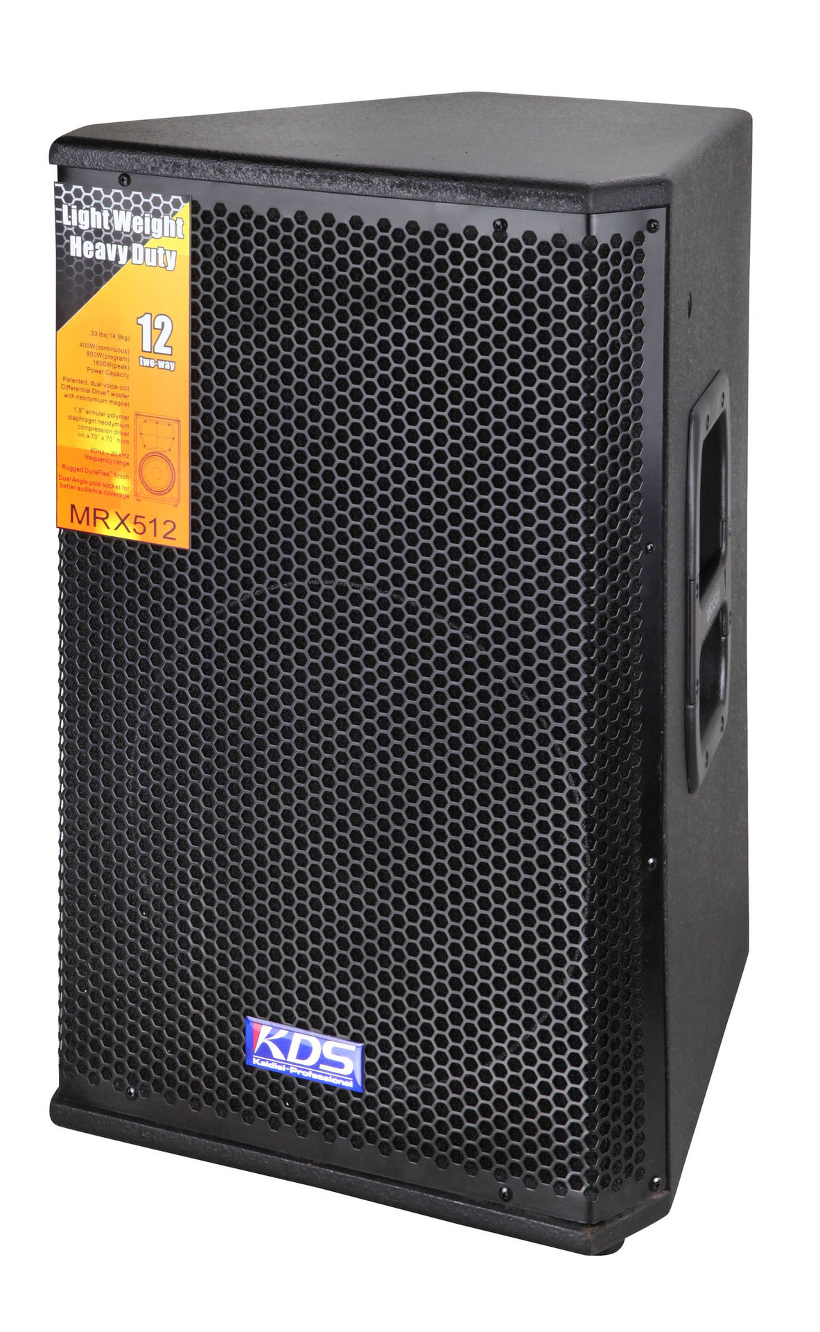 Altavoz profesional pasivo de 12 pulgadas y dos vías para interiores y exteriores, para presentaciones en escenario, venta directa de fábrica.