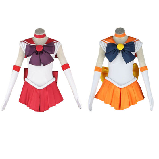 Japanese anime costume beauty girl warrior cos suit Moon small rabbit cosplay combat clothing children's dress