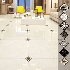 Floor tiles tile stickers beautiful seam stickers diagonal stickers self-adhesive living room floor stickers floor decoration waterproof and wear-resistant floor stickers