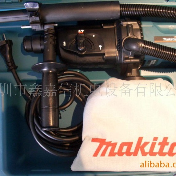 批发零售日本makita牧田吸尘式电锤HR2432