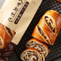 ロシア風大列巴果仁小麦ナッツ朝食パン全体の栄養焙煎パンの多味
