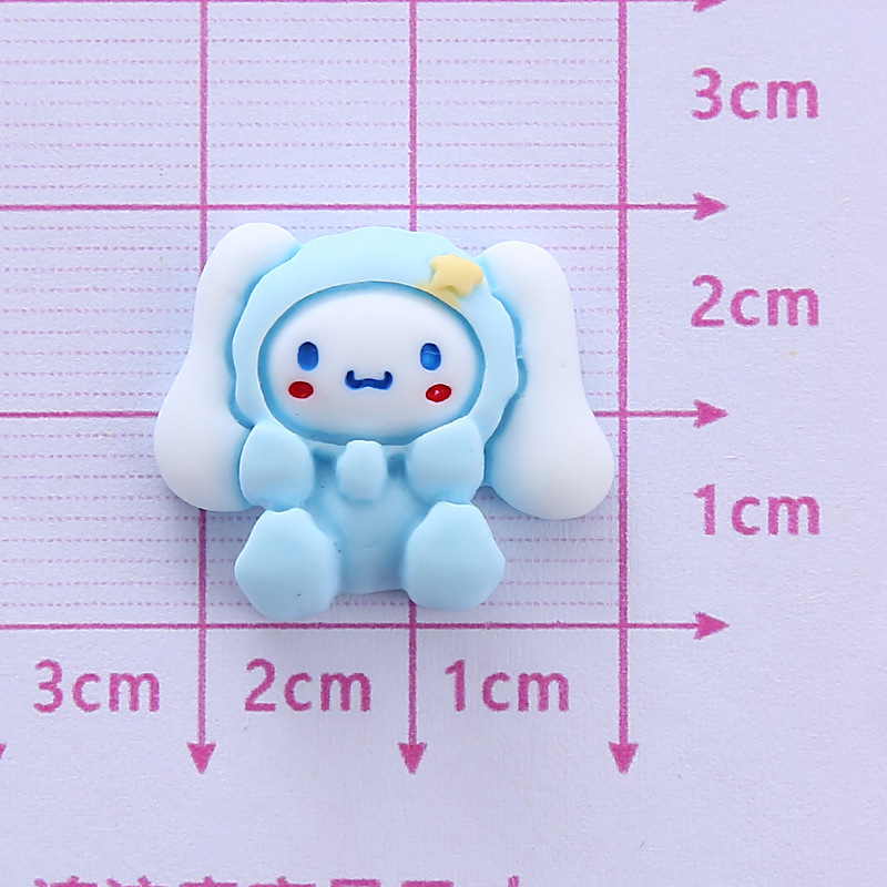 Nueva historieta Sanrio resina accesorios DIY pegamento crema teléfono móvil Shell parche tocado diadema etiqueta engomada del coche material