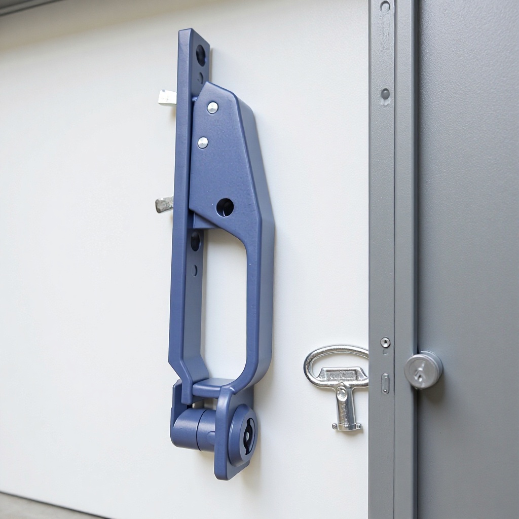 开关柜门锁ABB电柜门锁 大把手机柜锁 抬拉式电柜多点连动锁 结实