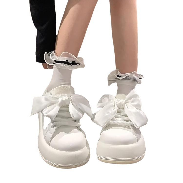 Accesorios de botón de arco de seda, corazón de niña, botón de cordón de alta calidad, zapatos de placa decorativa, zapatos superiores, accesorios de flores, moda
