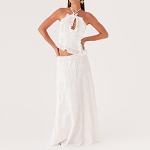 N 24344 Sexy V Neck Halter Top �Ը�ƴ��Ůװ �羳��������