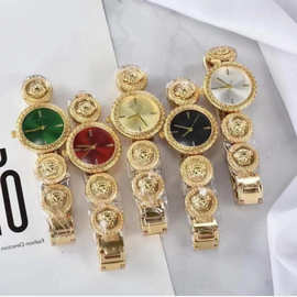 抖音爆款钢带女士手表精致轻奢高颜值女生腕表复古小众直播代发