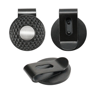 Cross-Border Spot Golf Magnetic Metal Hat Clip Club Mark Hat Clip High-End Metal Green Clip Any