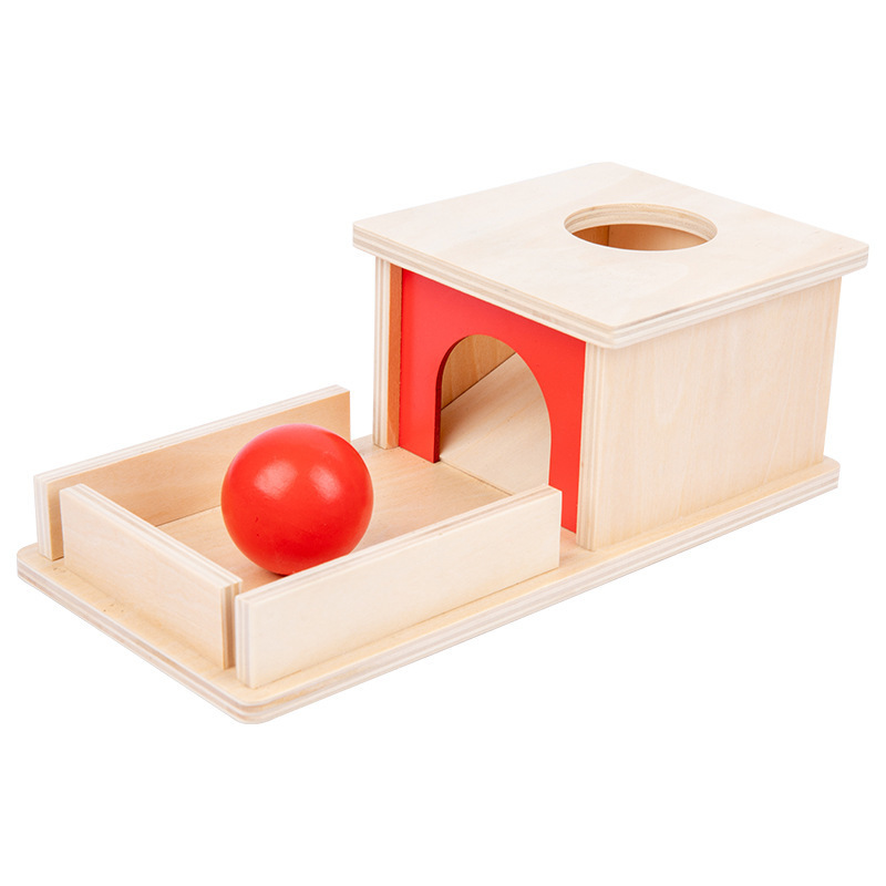 Montessori jardín de infantes de 3 años educación temprana caja de monedas juego cajón ayudas didácticas juguetes educativos de madera fábrica personalizada al por mayor