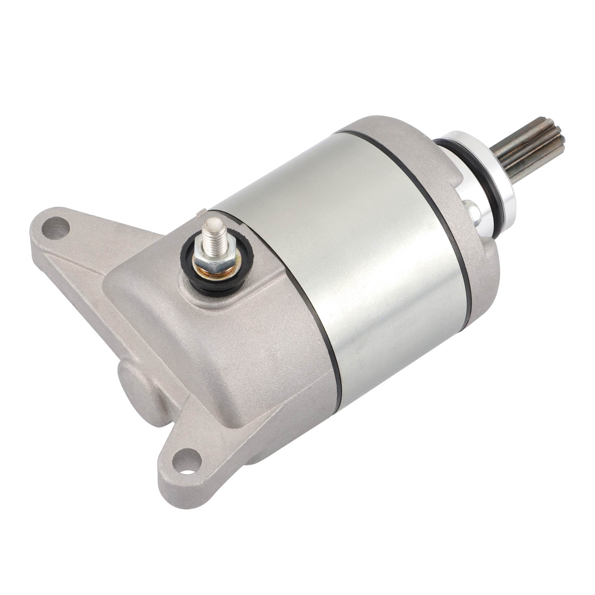 9T gear factory direct supply motorcycle starting motor motor starter model: CBF125/150/TITAN