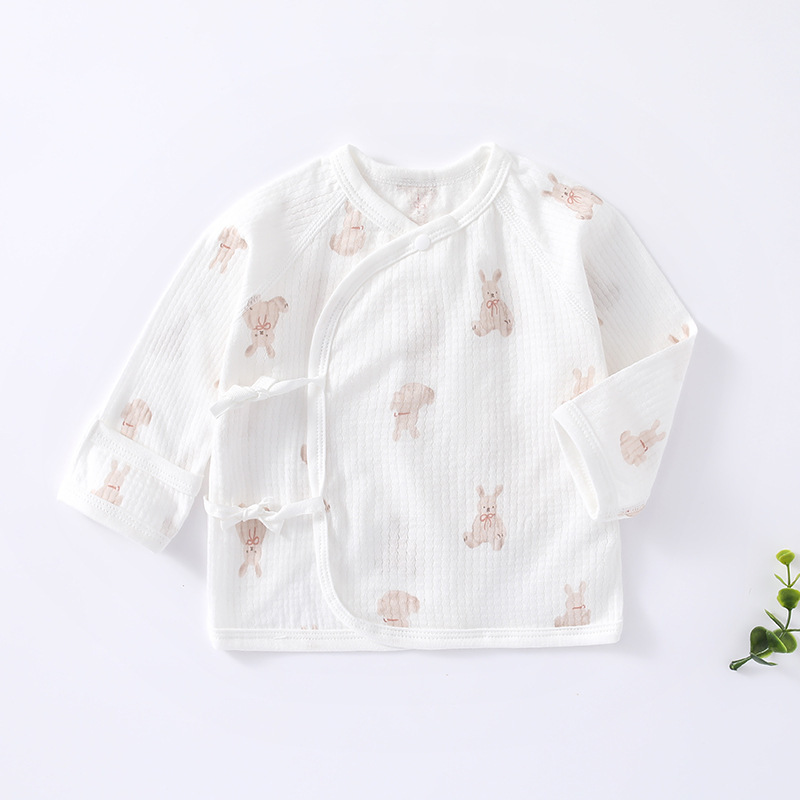 Newborn Baby Half-Back Shirt, Summer Thin Style, Seamless Pure Cotton Newborn Baby Top, Monk-Style Clothing, Class A, Summer
Size 52 Newborn Baby Half-Back Shirt, Summer Thin Style, Seamless Pure Cotton Newborn Baby Top, Monk-Style Clothing, Class A, Summer
Size 52