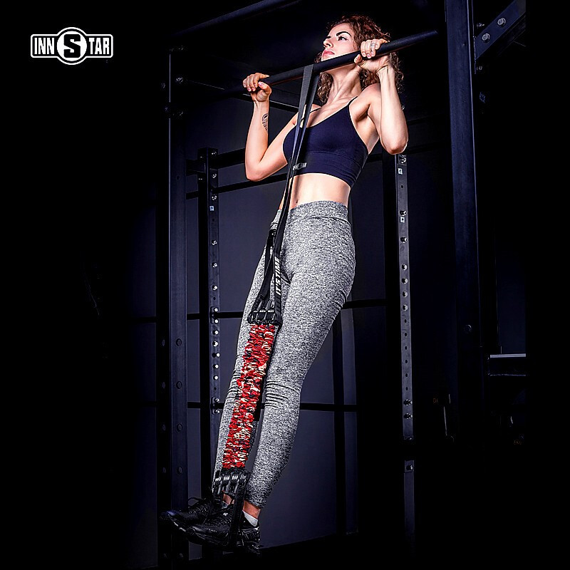 INNSTAR单杠引体向上辅助带助力带训练带拉力阻力带家用健身器材