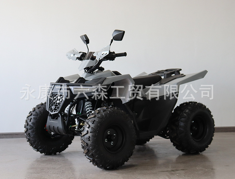 Cross-Border All-Terrain Four-Wheel Off-Road Beach Motorcycle Atv125-150Cc Xiaoba Long Fuel-Powered Electric Vehicle for Children and Adults