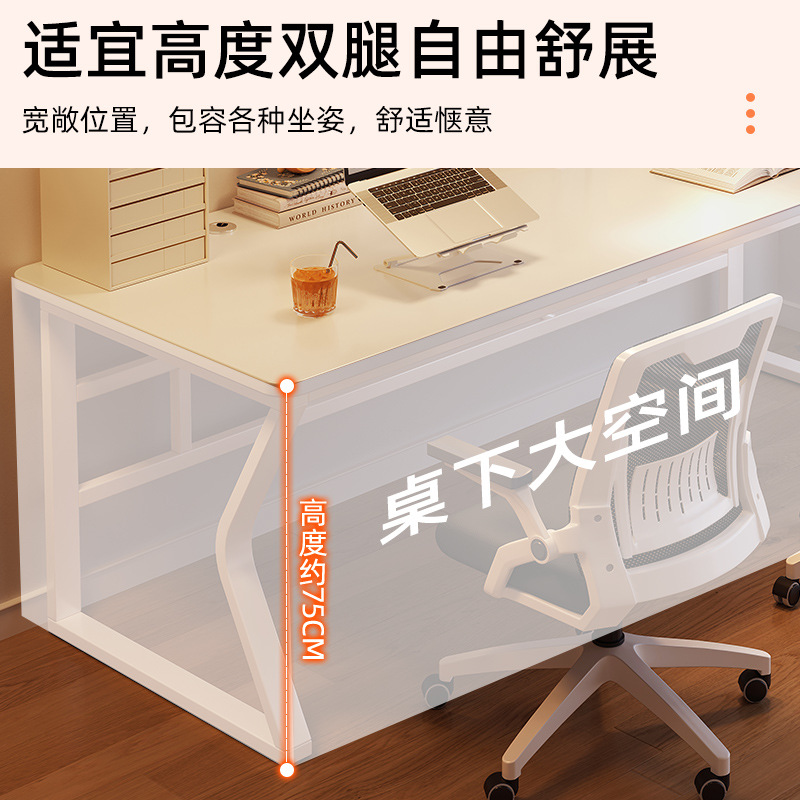 Mesa de computadora mesa de escritorio para estudiantes caseros doble estudio escritorio escritorio de escritorio pequeño escritorio de oficina silla escritorio combinado