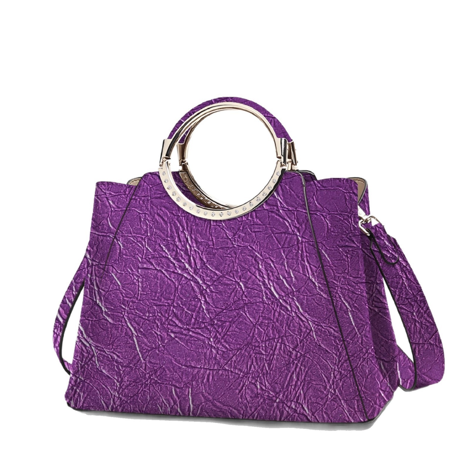 Metal perlado agrietado resistente a la oxidación pu estampado cuero especial bolsos bolsos zapatos ropa tela juguete