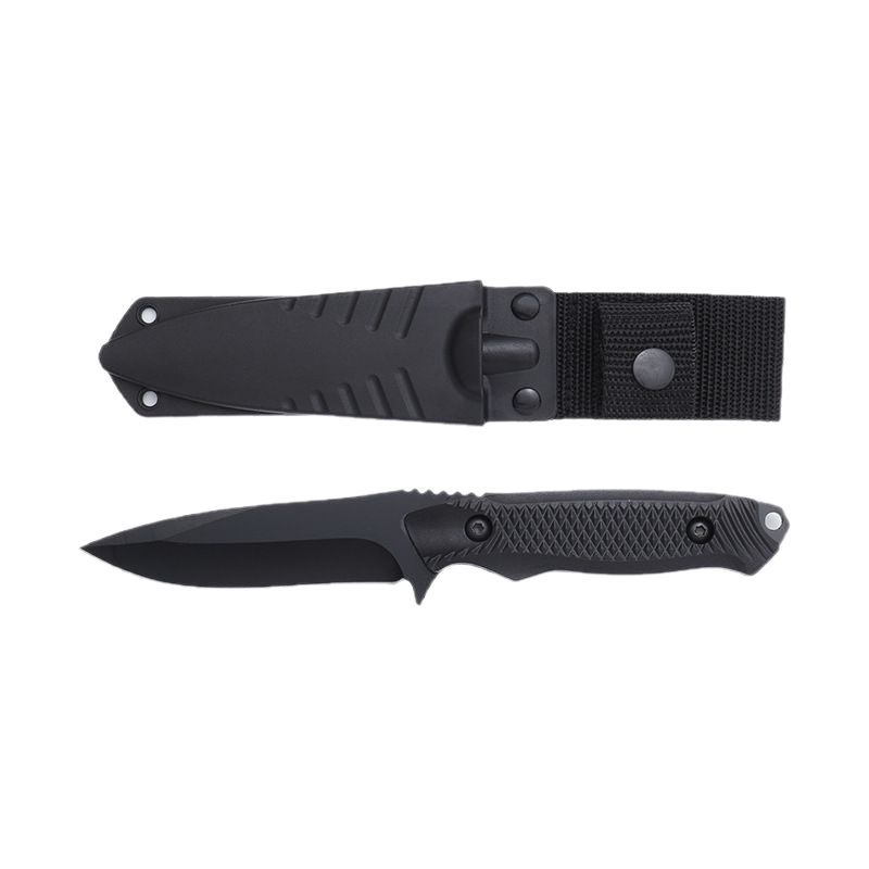 Hot sale una quilla de alta dureza cuchillo recto auto defensivo cuchillo de camping cuchillo afilado supervivencia fruta portátil