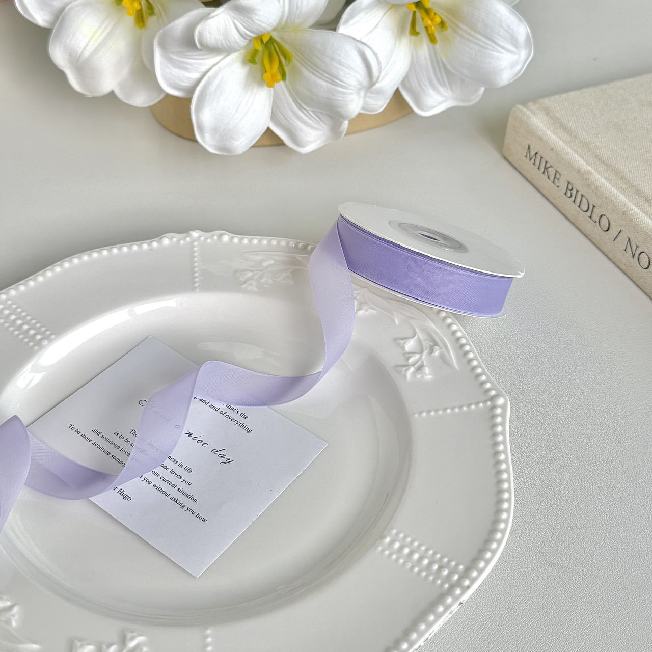 1.6cm Púrpura Jelly 20 yardas