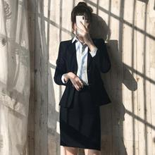 职业套装西装女2025秋冬新款大学生面试正装气质修身上班制服工装