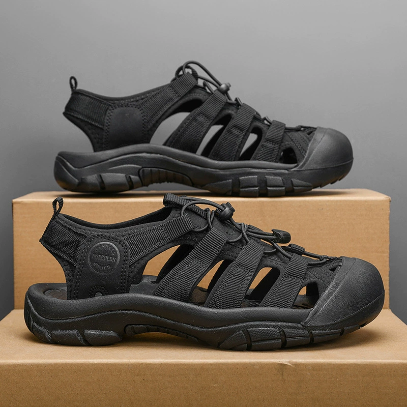Мужские сандалии 2025 Новый летний сезон носить спортивную досугу