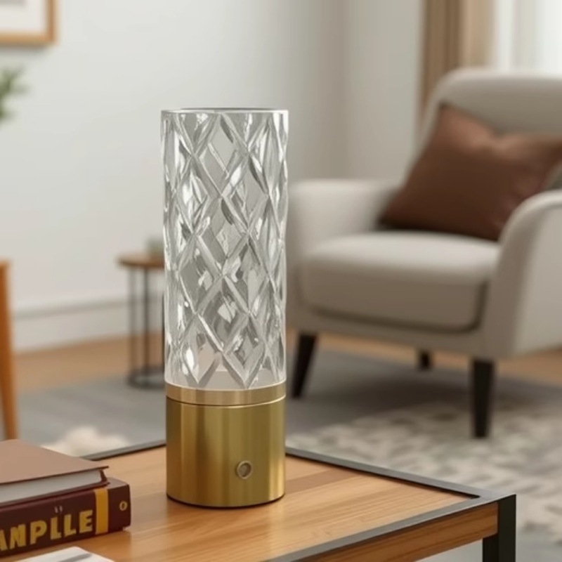 Creativo irregularmente, ambiente de alto valor, decoración de la lámpara, decoración de la mesa del dormitorio, efecto de iluminación de la atmósfera