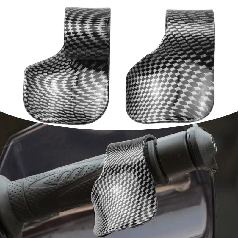 Зажим дроссельной заслонки мотоцикла Ручка клей Дроссельная заслонка Заправка из змеиной кожи Заправка из углеродного волокна Зажим для экономии труда