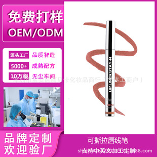 Foreign trade factory processing wholesale all English Lip Liner Stay tear lip liner 0EM processing export