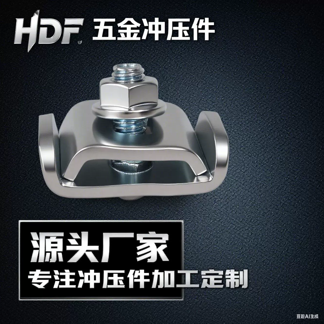 厂家直销网片连接件非标定制精代工高精密五金零配件加工