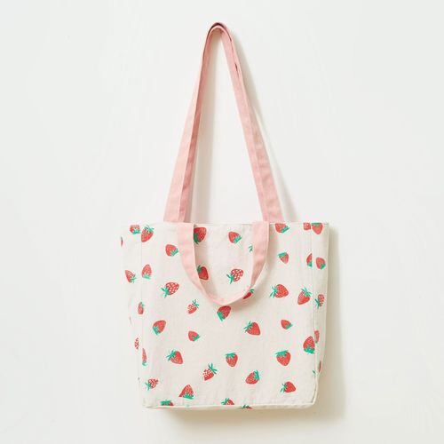 Women's Summer Canvas Bag, Ins Style Japanese Korean Fashion Large Capacity Student School Backpack Shoulder Handheld Tote Bag