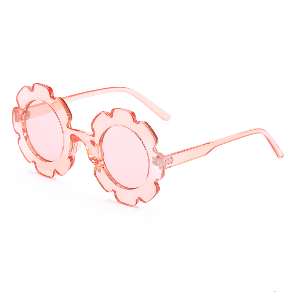 2021 nueva moda girasol gafas de sol para niños y niñas bebé lindo niños bisagra de metal gafas de sol 6311