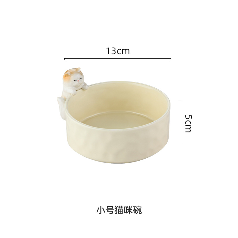 Entrada llave de entrada cerámica Shiba Inu gato lindo salón Mesa café zapato cosméticos joyería almacenamiento Tazón