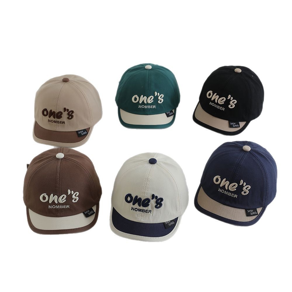 Japón y Corea del Sur de 1 - 3 años bebés gorras de béisbol de bisel pequeño inns gorras de moda primavera y verano nuevo sombrero al por mayor