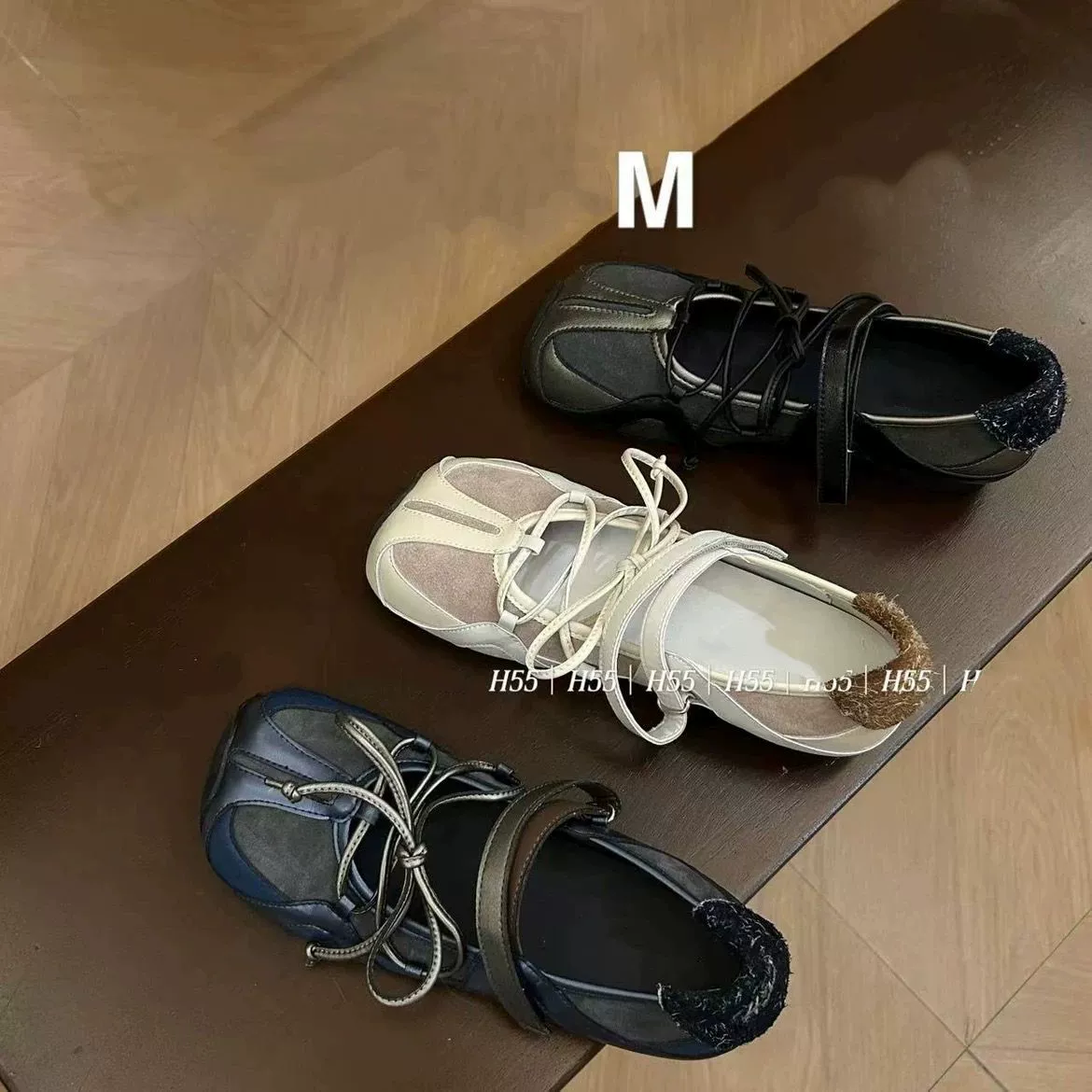 Серебряные вечерние туфли Французские ретро Мэри Джейн Балетные туфли Женские 2025 Новые японские банты