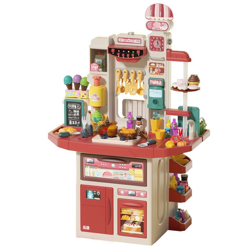 Juguetes de mini cocina infantiles transfronterizos simulación de cocina juegos de juguetes de chicas caseras regalos al por mayor